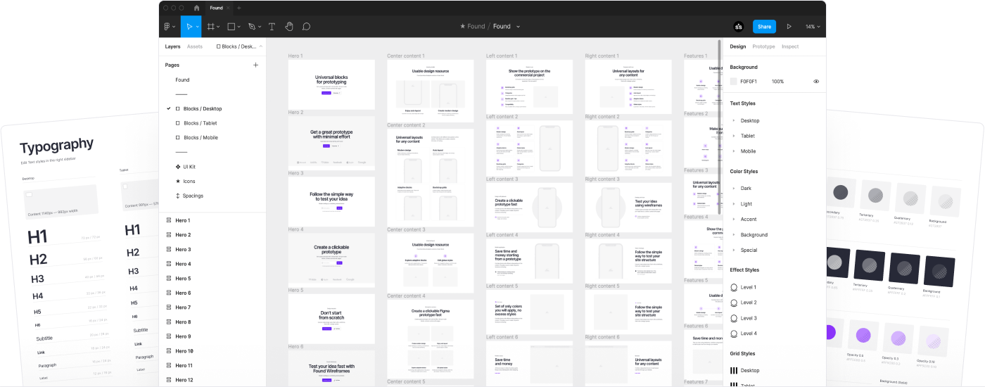 first look, figma mockup, wireframe